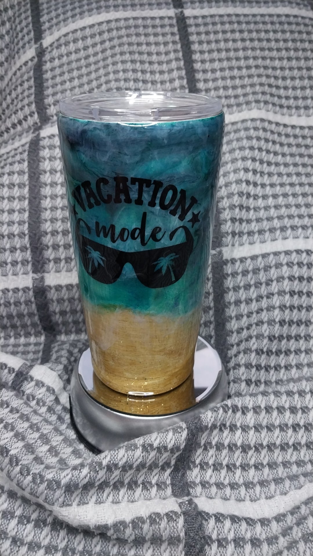 Vacation Mode Beach Tumbler
