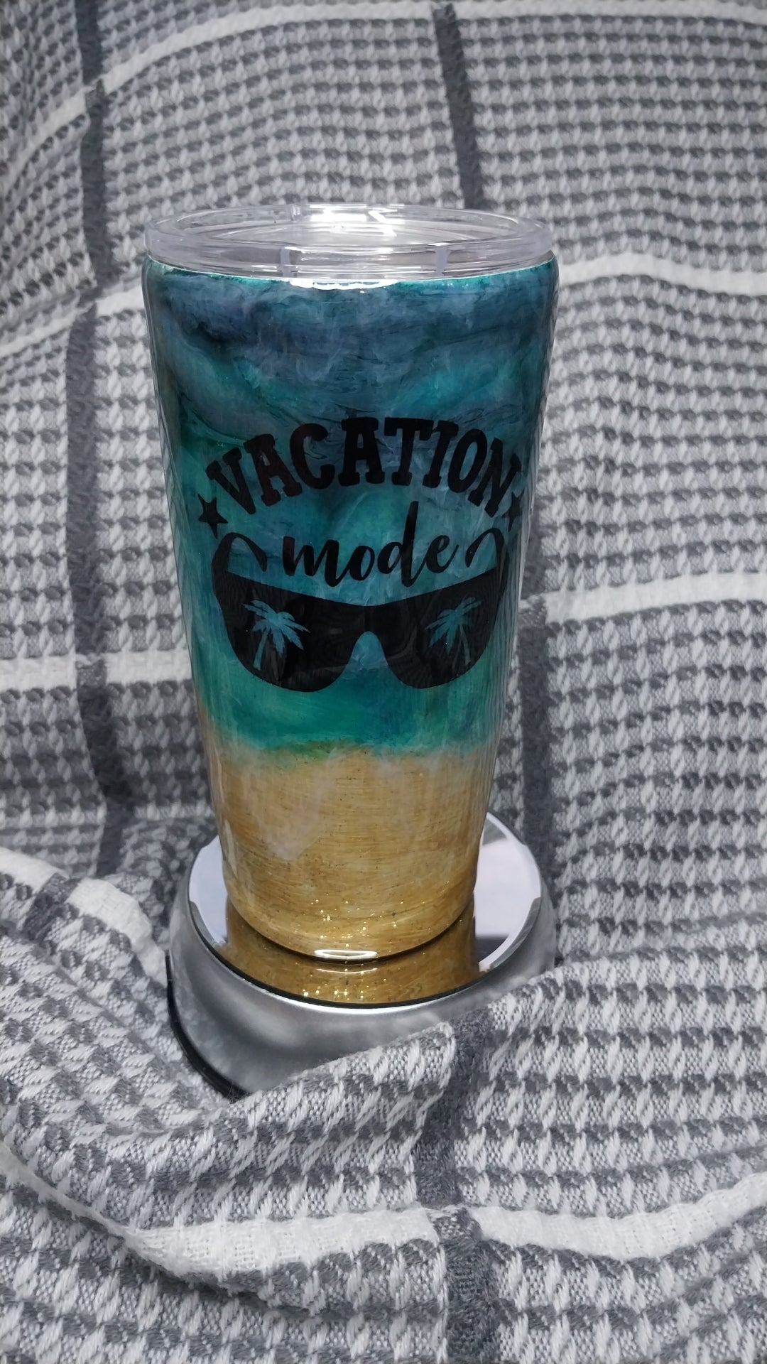 Vacation Mode Beach Tumbler