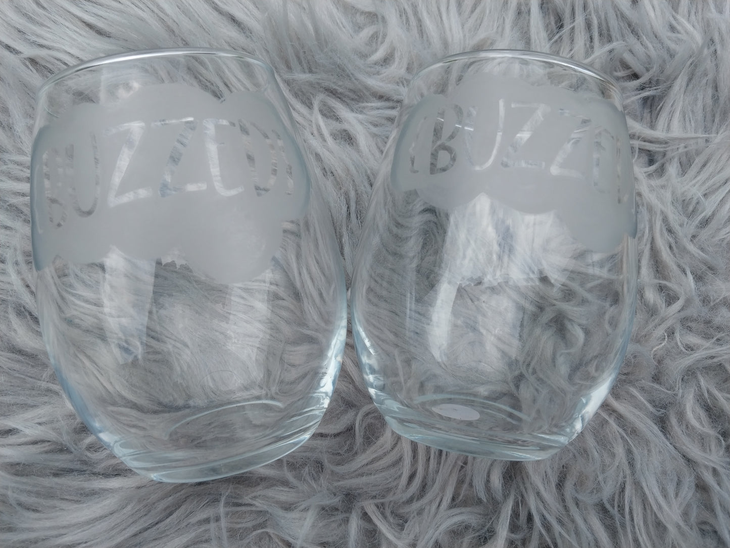 Buzzed Wine Glass set