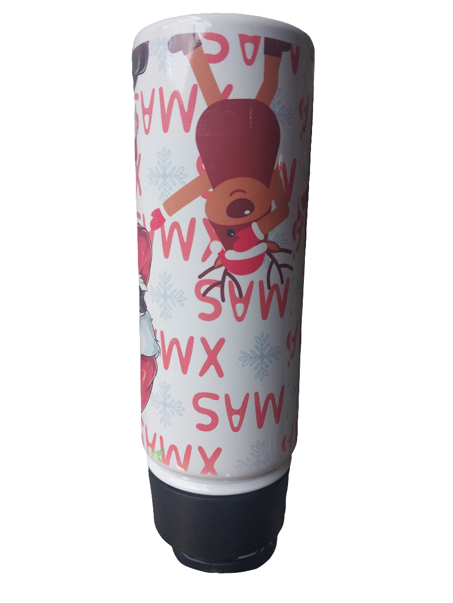 Dancing Santa waterbottle