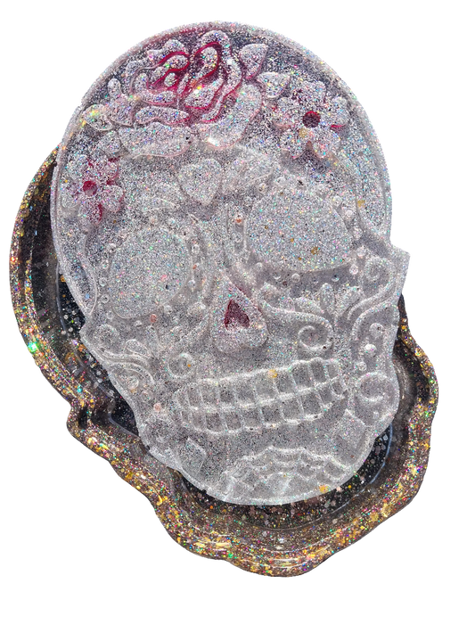 Customizable Sugerskull Candy Bowl