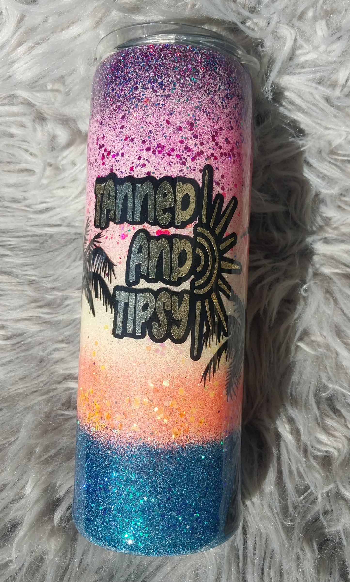 Tanned & Tipsy Tumbler