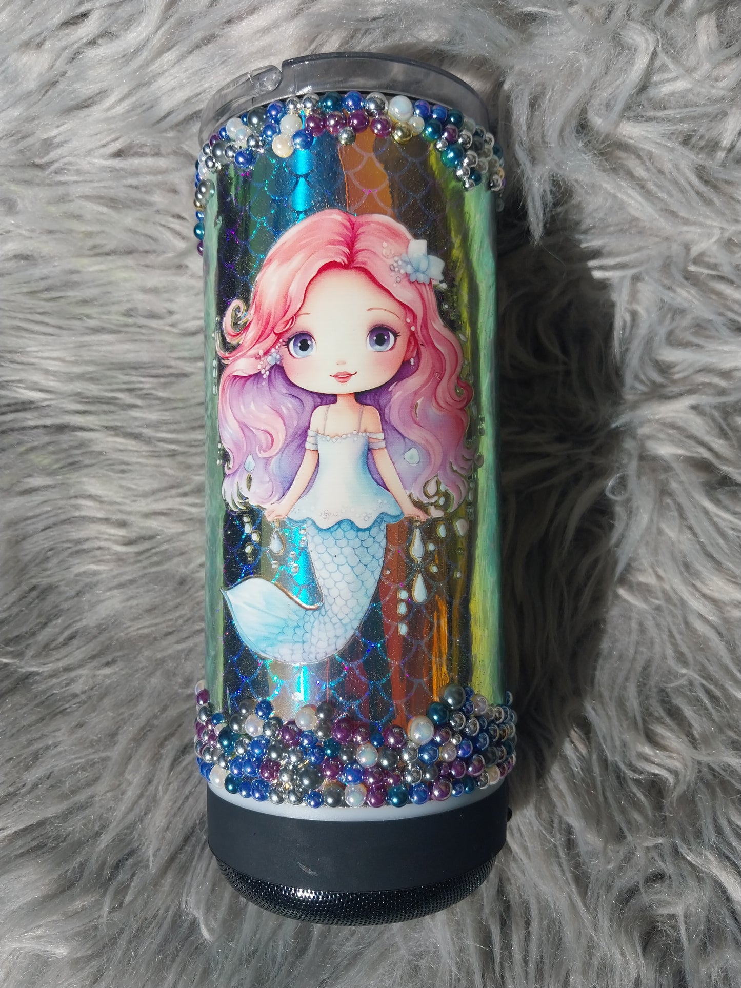 Mermaid Speaker Tumbler