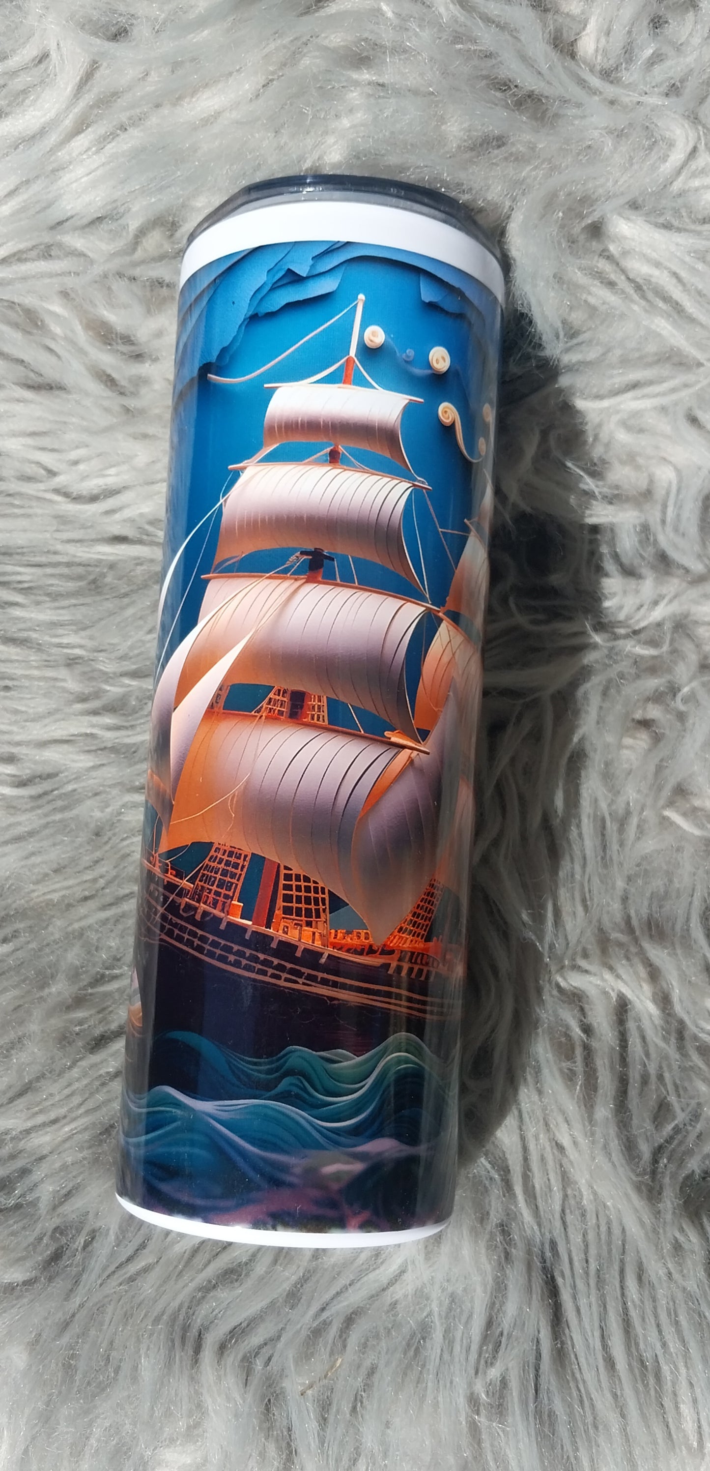 Pirate Ship Tumbler
