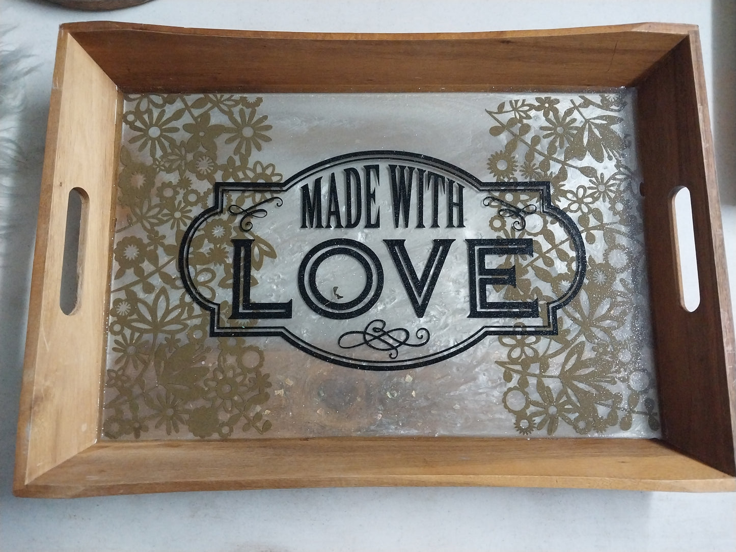 Made With Love serving tray